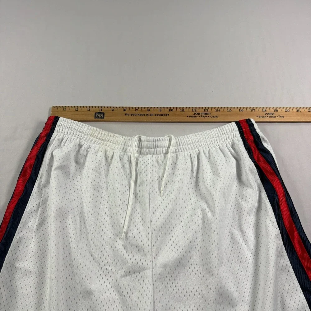 Vintage Boston Red Sox Shorts Mens XL White Athletic Gym Stretch‎ 90s MLB